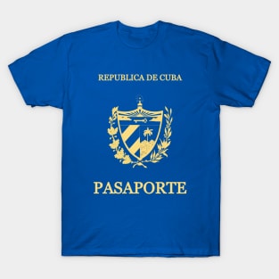 Cuba Passport T-Shirt